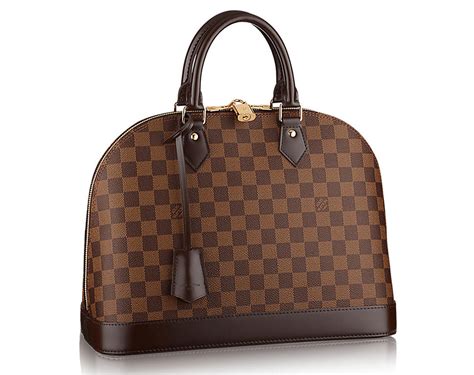 louis vuitton alma bag size.